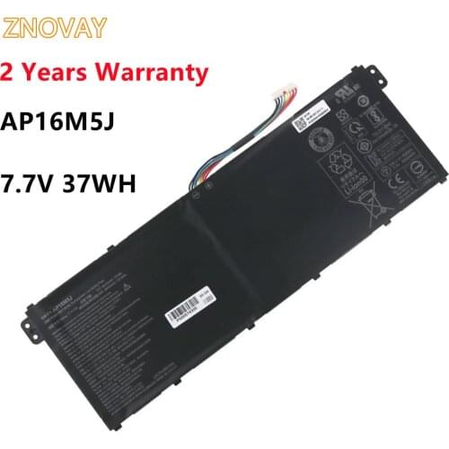 ZNOVAY New AP16M5J 7.7V 37WH Laptop Battery for Acer Aspire 1 A114-31 For Aspire 3 A315-21 A315-51 A515-51 A315 KT.00205.004