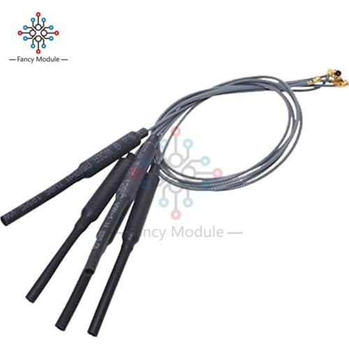 1 piece 2.4GHz WIFI Antenna 3DBI UFL IPX Connector Brass Inner Aerial 23cm Length 1.13 Cable HLK-RM04 ESP-07