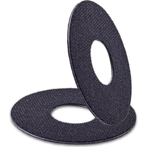 Customized CNC Cutting 10pcs Carbontex Drag Washer For Fishing Reels Carbon Fiber Washer 0.8mm Ring Brake Pad For Fishing Reels