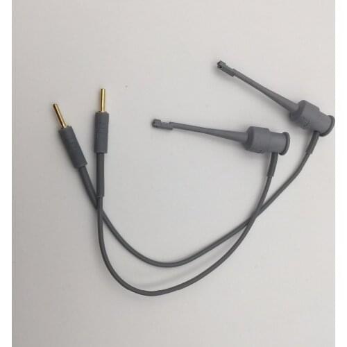 Good Quality 2PC Apex Locator Accessoris for Teeth Root Canal File holder dental file clip probe Measuring Instruments hook clip