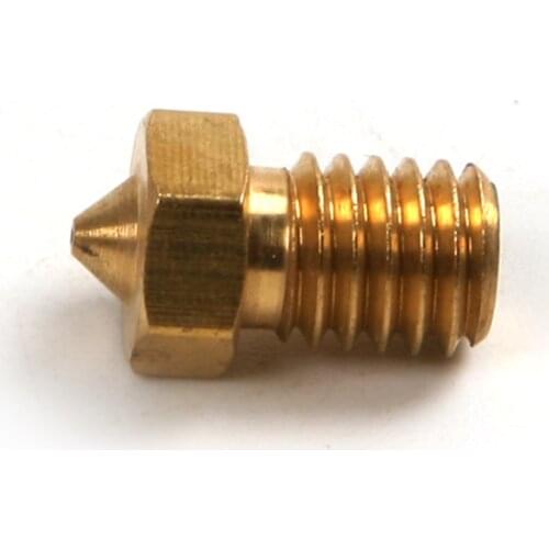 2pcs/set High Quality Brass 0.2 x1.75mm 0.3x3mm ED3 M6 Thread Brass Nozzle Screw Thread M6 Print Head For 3D Printer