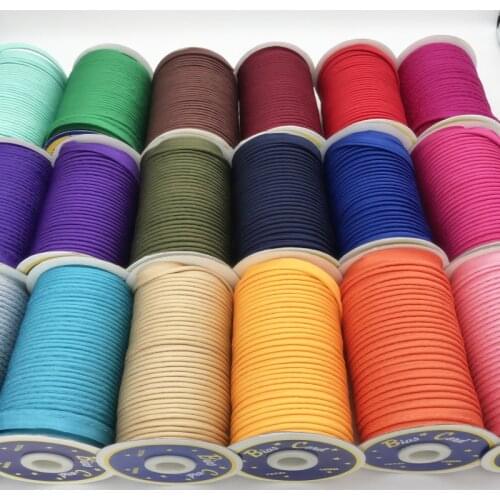 Free Shipping---Polyester satin Bias Piping, Bias tape with cord, DIY bias binding Tape, size: 10mm-12mm,25yds green ,rose color