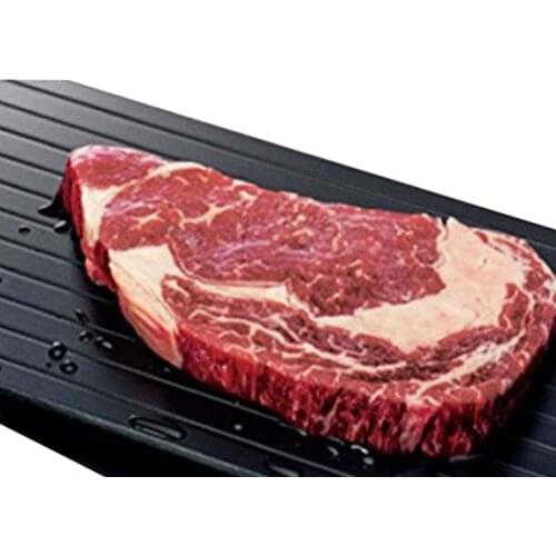 Effect Fast Defrosting Tray Thaw Frozen Food Meat Fruit Quick Thawing Plate Board Defrost Household Gadget Kitchen Accessories