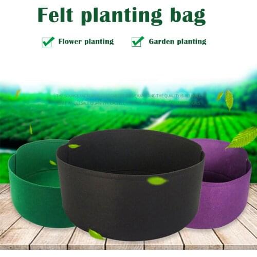 Plant Grow Bags Non Woven Cloth Pot Gardening Bag Vegetable Planter Bag Planting Gardening Bag For Garden Outdoor can CSV