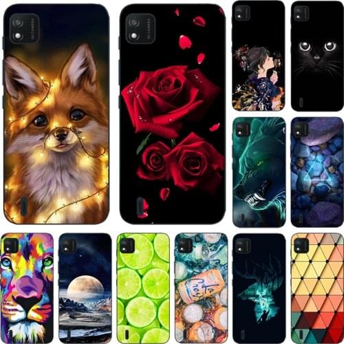 Cartoon Flower Animal Fruit Painting Soft TPU Phone Case For Wiko Y62 W-K610 Cover silicone
