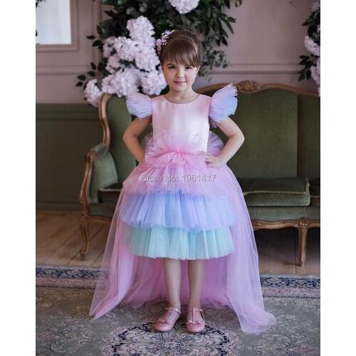 Childrens Tutu dress Veil Dress For Color Summer Childrens Clothing Party Elegant Princess AG0103
