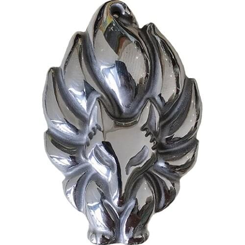 Wholesale Terahertz Natural Stone Pendants Nine-tailed Fox Pendant Necklace Health Energy Powerful Luck Stone Fashion Jewelry