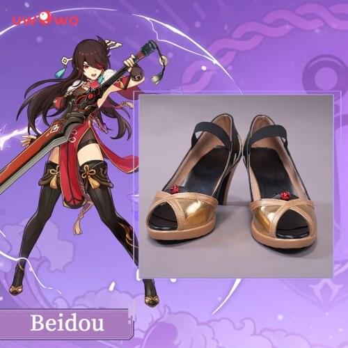 PRE-SALE UWOWO Game Genshin Impact Liyue Beidou Uncrowned Lord of the Ocean Cosplay Shoes Footwear