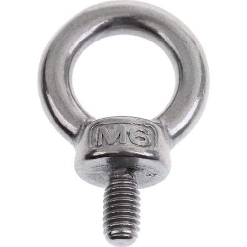 Marine Grade Stainless Lifting Eye Bolt Ring Screw Bolt M6/M8/M10/M12/M14/M16
