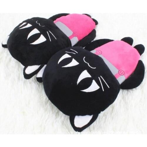 Winter Ladies/Male Home Shoes Indoor Warm Plush Slides Womens Cute Cartoon Sneaker Cotton Slippers Female Designer Flip Flops