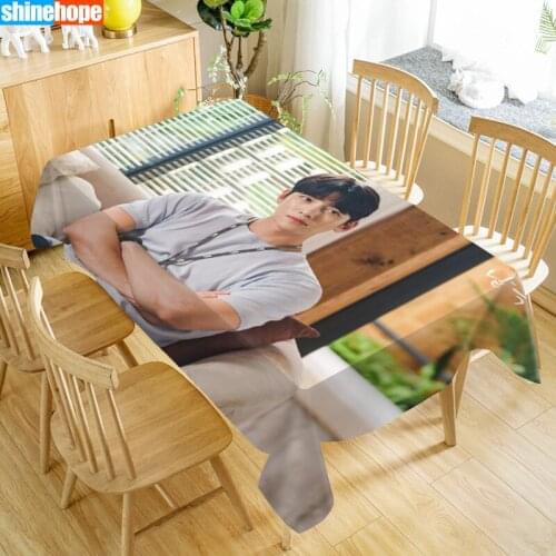 Ji Chang Wook Tablecloth Oxford Fabric Table Cloth Wedding Decoration Rectangular Table Cover For Party TV Covers