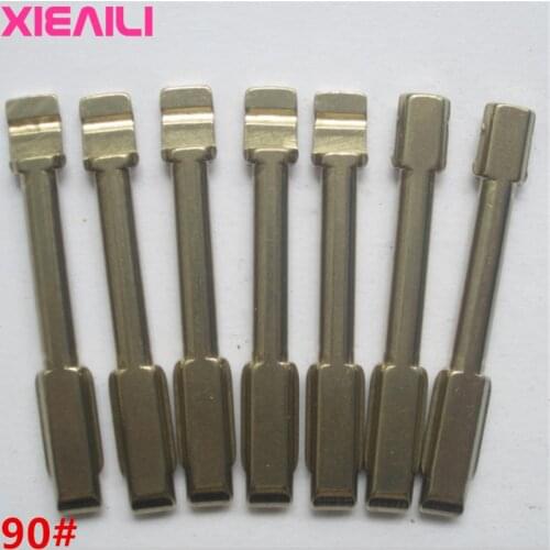 XIEAILI 50Pcs/lot For 90# Metal Blank Uncut Flip KD Remote Key Blade For Ford Mondeo S220