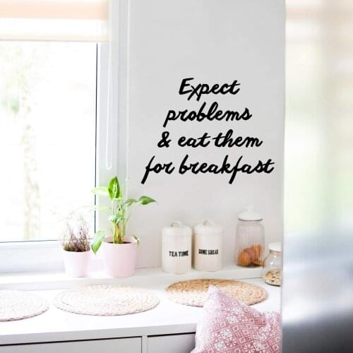 Fun expect problems Wall Art Decal Decoration Fashion Sticker For Kids Rooms Nursery Room Decor Vinyl Art Decals