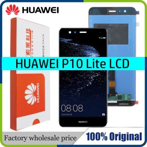 Original 5.2'' LCD For HUAWEI P10 Lite Display Touch Screen with Frame For HUAWEI P10 Lite LCD Screen was-lx1 was-lx1a Nova Lite