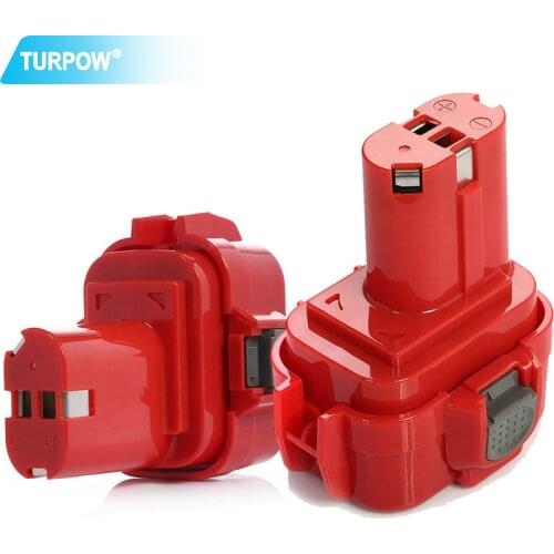 Turpow 3500mAh 9.6V Ni-MH Rechargeable Power ToolS Battery For Makita PA09 9120 9122 6207D 192595-8,192596-6 Power Tools Battery