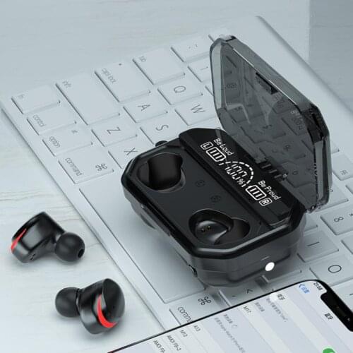 New A17 TWS Bluetooth 5.0 Earphone Wireless Headset In-ear Sports Headphones TWS HIFI Mini In-ear 9D Noise Reduction 2020 Hot