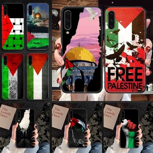 Palestine Flag Phone case For Samsung Galaxy A 3 5 7 8 10 20 21 30 40 50 51 70 71 E S 2016 2018 4G black silicone prime pretty