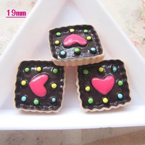 Hot Sale For DIY Phone Decoration 20pcs Small Size Kawaii And Colorful Resin Food