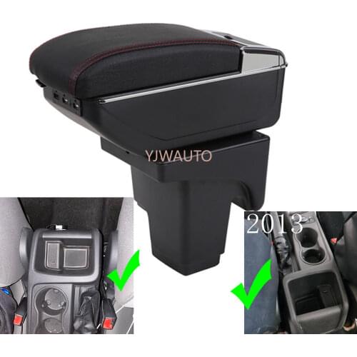 Armrest For Ford focus 3 2012 2013 Center Console Box Car Arm Rest Ashtray Storage Box with CUP Holder