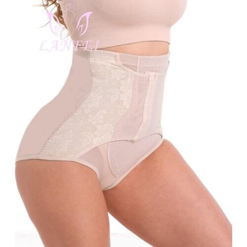 LANFEI Butt Lifter Body Shaper Control Panties Waist Trainer Slimming Pants Women Breathable Tummy Cinchers Underwear with Hooks
