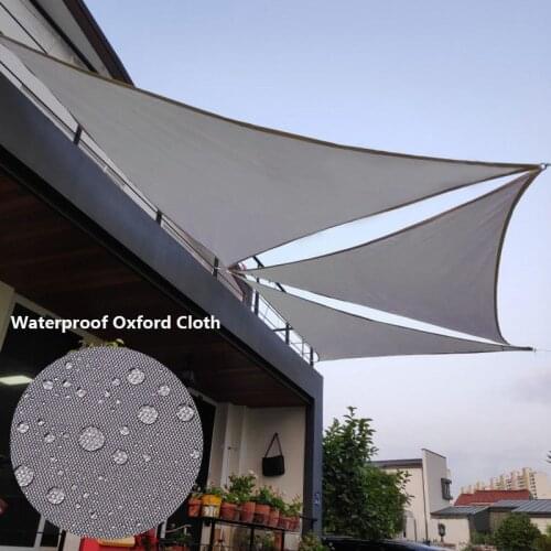 Waterproof Shade Sail Anti-UV Home Garden Sun Shelter Swimming Yard Sail Beach Car Awning Sun Canopy Tent Sun Shade Cloth