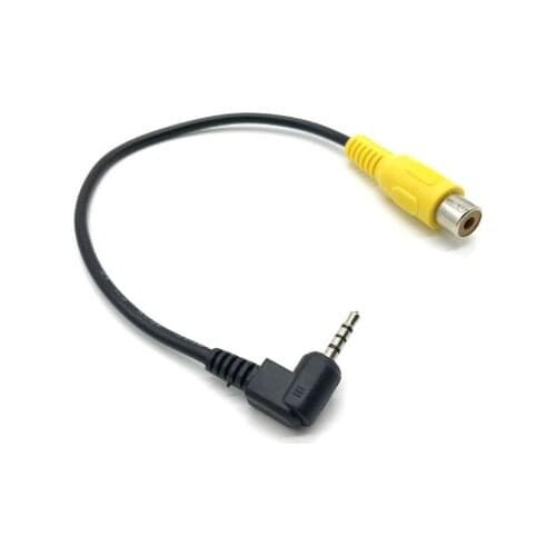 10pcs x AV Video 2.5mm Stereo Jack Male Plug To RCA Female Adapter Cable For GPS Converter Cable