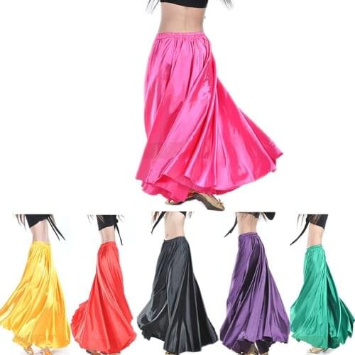2016 Wholesale Chiffon Belly Dance Skirt for Women Cheap Belly Dancing Costume Gypsy Skirts on Sale