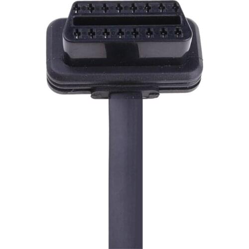 2021 New 16 Pin OBD2 OBDII Auto Car Extension Cable With Switch Type Adapter Connector