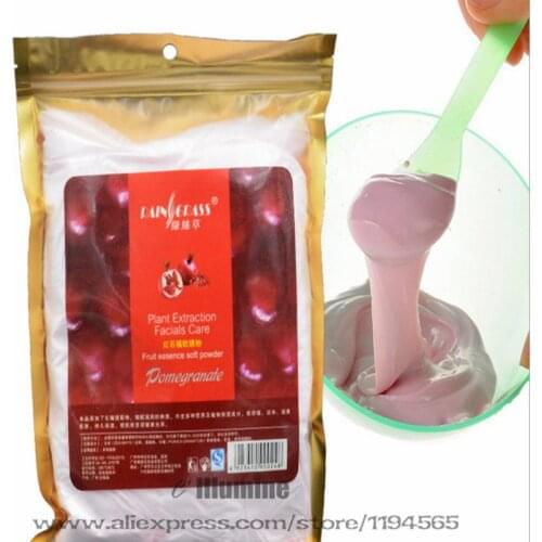 450g Beauty Salon Red Pomegranate Guava Facial Mask Powder Moisturizing Replenishment Oil Control Shrink Pores Collagen Nour