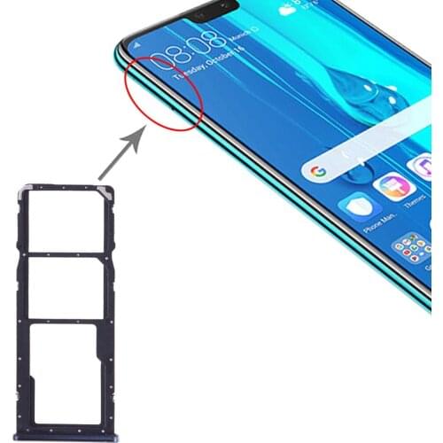 SIM Card Tray + SIM Card Tray + Micro SD Card Tray for Huawei Y9 (2019)