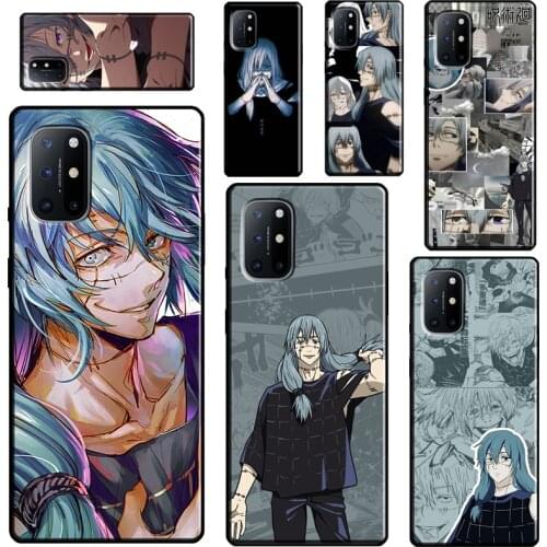 Mahito Jujutsu Kaisen Anime For Realme 8 7 6 Pro Q3 C21 C15 C3 GT Neo Phone Case For OnePlus 9 Pro 8 Pro 7T 8T 9R Nord
