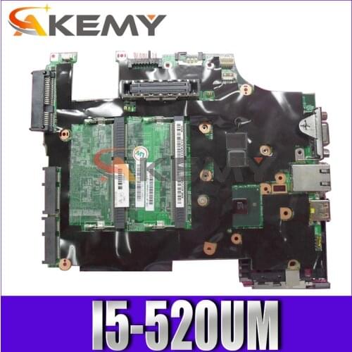 Laptop motherboard For LENOVO Thinkpad X201T I5-520UM Mainboard 63Y2180 09236-1 DDR3