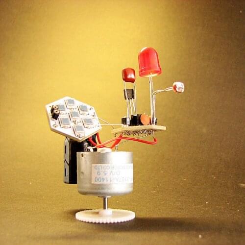BEAM robot diy kits solarbotic soarbeam robotic soldering kits for beginners robot assemble kit