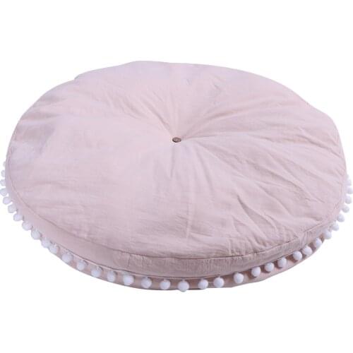 New Colored Infant Toddler Round Cushion Kids Baby Support Seat Soft Chair Cushion Sofa Plush Pillow Toy Kids Room Climbing Mat