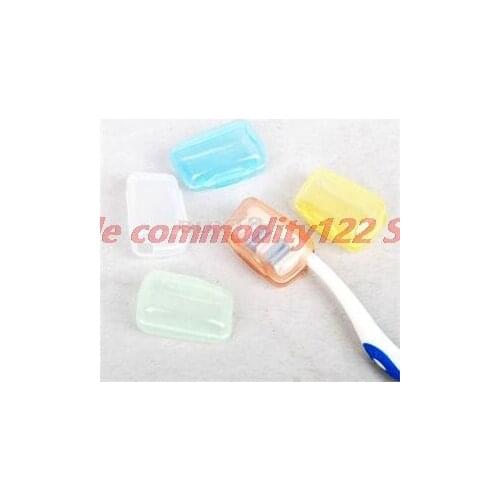 New 1set/5pcs Portable Toothbrush Case Protective Caps Travel Toothbrush Head Health Toothbrushes Protector