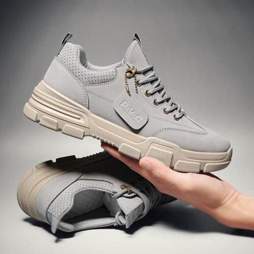 New Martin boots mens British Korean fashion casual mens board shoes work clothes shoes AC-59