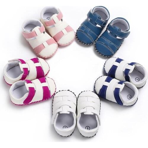 Newborn baby shoes toddler men and women baby breathable rubber soles infant casual shoes