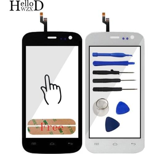 Front Touchs Screen Mobile Phone Touch Glass For Explay Golf Touch Screen Digitizer Panel Window Lens Sensor Free Adhesive