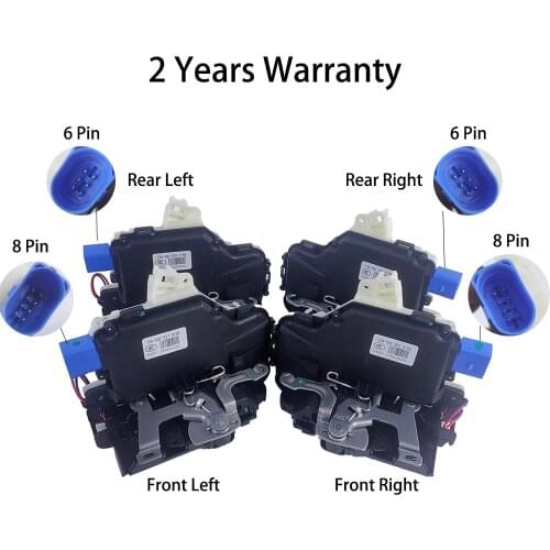 Door Lock Actuator Front right For SKODA FABIA ROOMSTER POLO(ELECTROMOTIVE) VW T5 3B1837016BC 3B1837016AQ 6QD837016