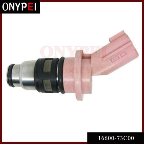 4pcs/lot Fuel Injector A46-H12 16600-73C00 For Nissan Almera N15 Primera P11 Sunny N14 Y10 1.6L 1660073C00 A46H12