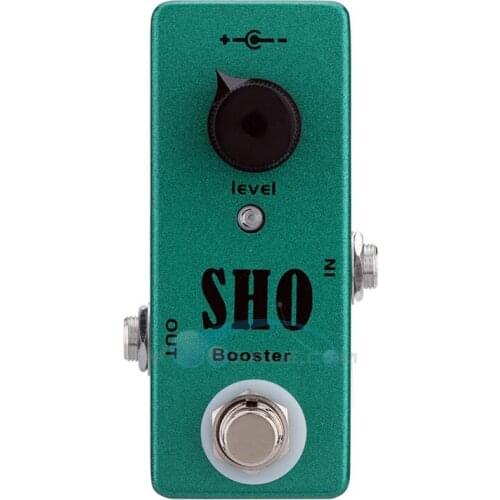 Mosky SHO Booster Guitar Effect Pedal Mini Single Knob Controls With True Bypass Switching Pedal Effect Guitar Accessories Parts