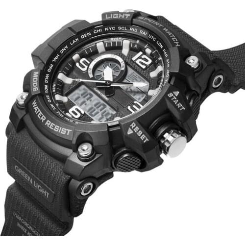 50ATM Waterproof Electronics Display Digital Watch Outdoor Sport Smart Watch