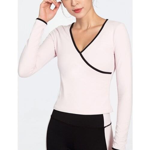Women Yoga Jacket Long-Sleeved Quick-Drying Breathable Fitness Running Sportswear Yoga Shirts Clothes