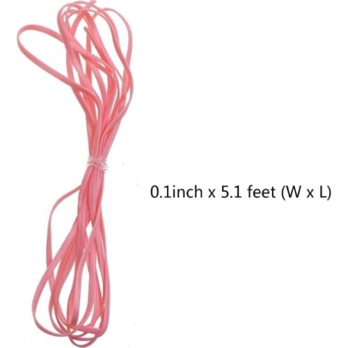 20 Bright Colors Plastic Lacing Cord DIY Bracelet Thread Jewelry Making Supplies School Art Classes for Adults Children