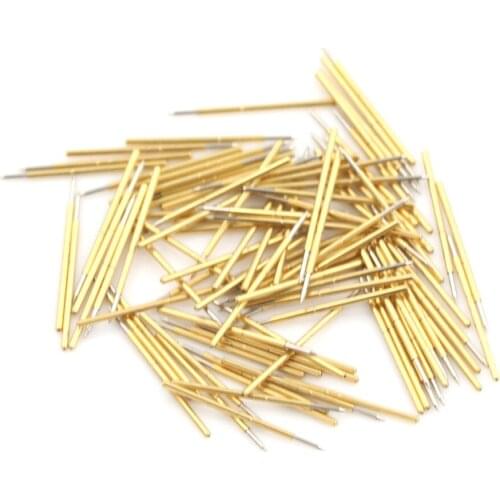 3A 100Pcs/Bag Stainless Steel Spring Test Probe Pogo Pin P50-B1 Dia 0.5mm Length 16.35mm Wholesale