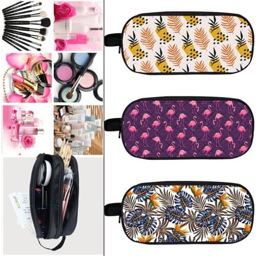 3D Print Hawaii Style Pencil Case Pen Bag Kindergarten Pencil Box Stationery Storage Anime Cosmetic Case Travel Pouch Student