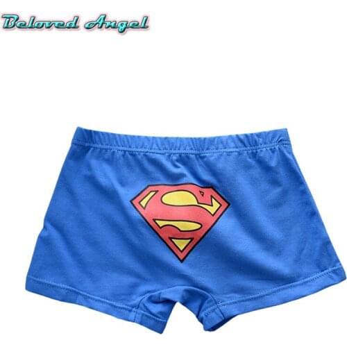 5 Pcs/lot Childrens Cute Underwear Baby Boys Underwear Boxers Cartoon Boy Briefs Infant Boy Panties Kids Short Pants Hero Print