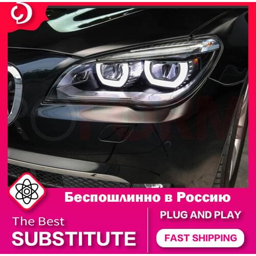 AKD Car Styling Headlights for BMW F02 Head Lamp 2009-2014 LED Headlight DRL Head Lamp Led Projector Automotive Accessories