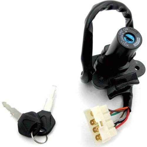 Motorcycle Ignition Switch Lock Accessories With Two Keys For Kawasaki Ninja 250R 300 EX250J EX300A EX300B ABS/SE 2008 2009-2015