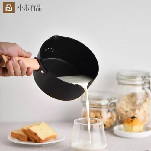 Youpin Taste Plus Non-Stick Milk Pot Pan 16CM Tempered Glass EU Food Contact Materials German Coating Safe Non-Stick Pan Kitchen